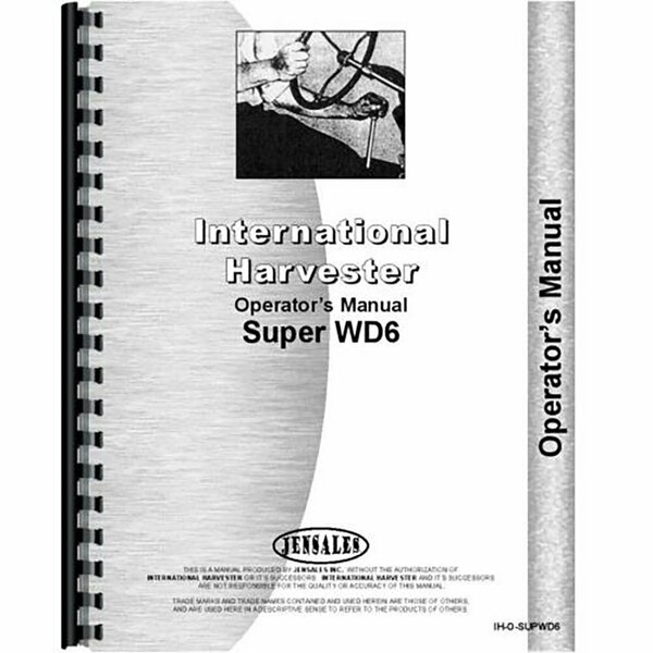 Aftermarket Crawler Operator's Manual Fits International Harvester T14 RAP73661